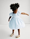 Pure Cotton Striped Dress (2-8 Yrs)