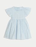 Pure Cotton Striped Dress (2-8 Yrs)