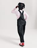 Denim Sequin Dungarees