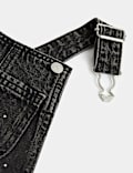 Denim Sequin Dungarees