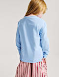 Pure Cotton Flower Top (2-8 Yrs)