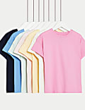7pk Pure Cotton T-Shirts (2-8 Yrs)