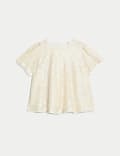 Cotton Rich Sequin Top (2-8 Yrs)