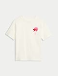 Pure Cotton Palm Tree T-Shirt (2-8Yrs)