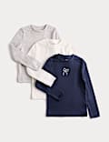 Cotton Rich Ribbed Tops (2-8 Yrs)