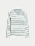 Cotton Rich Ribbed Top (2-8 Yrs)