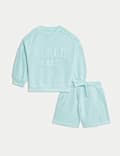 2pc Pure Cotton Beach Days Outfit (2-8 Yrs)
