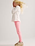 Set van 5 katoenrijke leggings (2-8 jaar)