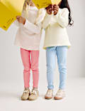Set van 5 katoenrijke leggings (2-8 jaar)