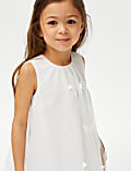 Butterfly Applique Dress (2-7 Yrs)