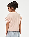 Pure Cotton Reversible Sequin T-Shirt (2-8 Yrs)