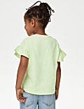 Pure Cotton Embroidered Poodle T-Shirt (2-8 Yrs)