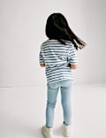 Skinny Cotton Rich Faded Jeans (2-8 Yrs)