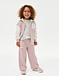 Pantalon de jogging en coton à motif ballerine (de 2 à 8&nbsp;ans)