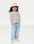 Wide Leg Elasticated Waist Jeans (2-8 Yrs)