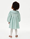 Cord Dress with Tights (2-8 Yrs)