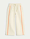 Pure Cotton Denim Side Stripe Jeans (2-16 Yrs)