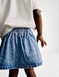 Denim Mini Skirt (2-8 Yrs)