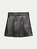 Faux Leather Skort (2-8 Yrs)