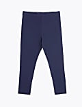 Cotton Rich Plain Leggings (2-8 Yrs)