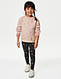 Cotton Rich Ditsy Floral Leggings (2-8 Yrs)