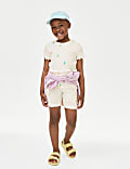 Printed Cotton Rich Cycling Shorts (2-8 Yrs)