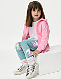 Leggings en coton à motif licorne (du 2 au 8 ans)