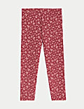 Cotton Rich Cherry Leggings (2-8 Yrs)