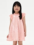 Robe ornée de sequins (du 2 au 8 ans)