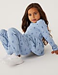 2pc Cotton Rich Floral Top & Bottom Outfit (2-8 Yrs)
