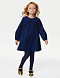 2pc Cotton Rich Corduroy Dress Outfit (2-8 Yrs)
