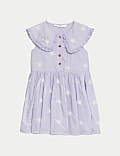 Robe 100 % coton à motif brodé (du 2 au 8 ans)