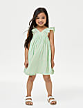 Cotton Rich Striped Dress (2-8 Yrs)