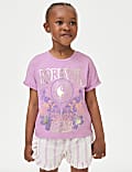 Pure Cotton Embellished T-Shirt (2-8 Yrs)