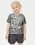 Pure Cotton Embellished T-Shirt (2-8 Yrs)