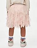 Tulle Glitter Star Tutu Skirt (2-8 Yrs)