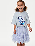 Tulle Glitter Star Tutu Skirt (2-8 Yrs)