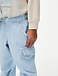 Pantalon parachute en coton (du 2&nbsp;au 8&nbsp;ans)