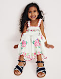 2 Piece Pure Cotton Embroidered Outfit (2-10 Yrs)
