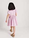 Pure Cotton Striped Dress (2-10 Yrs)