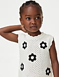 2pc Pure Cotton Knitted Top & Bottom Outfit (2-8 Yrs)