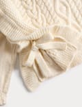 Set van 2, gebreid onderhemdje en blouse (2-8 jaar)