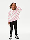 Pure Cotton Striped Top (2-8 Yrs)