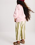 2 Piece Cotton Rich Striped Top & Trousers Outfit (12 Months-8 Years)
