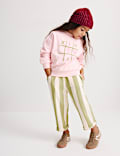 2 Piece Cotton Rich Striped Top & Trousers Outfit (12 Months-8 Years)