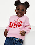 Sweat en coton à motif Minnie Mouse™ (du 2 au 8&nbsp;ans)