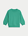 Cotton Rich Plain Sweatshirt (2-8 Yrs)