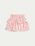 Pure Cotton Striped Rara Skirt (2-8 Yrs)