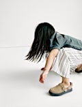 Linnenrijke broek met strepen (2-16&nbsp;jaar)