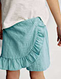 Pure Cotton Wrap Skort (2-8 Yrs)
